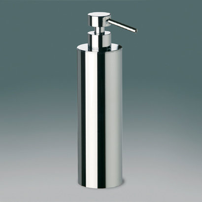 Distributeur de savon en laiton Acessories, Nickel satiné
