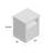 Eada One Drawer File, Smoked Grey Finish