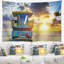 Tapisserie «Seashore Miami South Beach Sunrise»-28491565