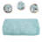 European Style Light Filtering Bed Curtain, 3-Door Elegant Lace Canopy Netting with Ties, 70.87" W x 86.61" L-114813828