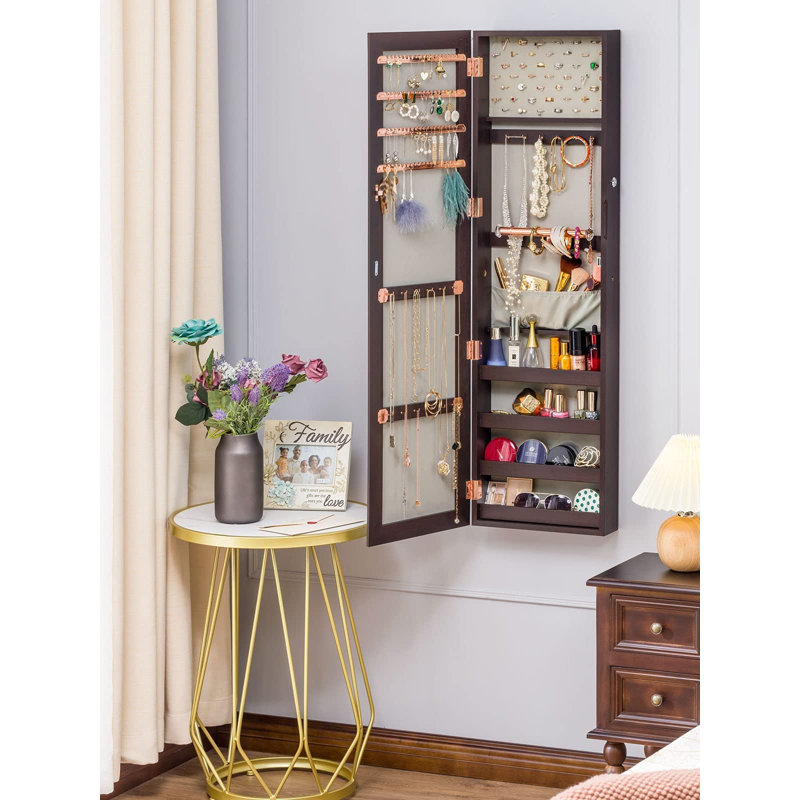 Jaraad Wall Jewelry Armoire