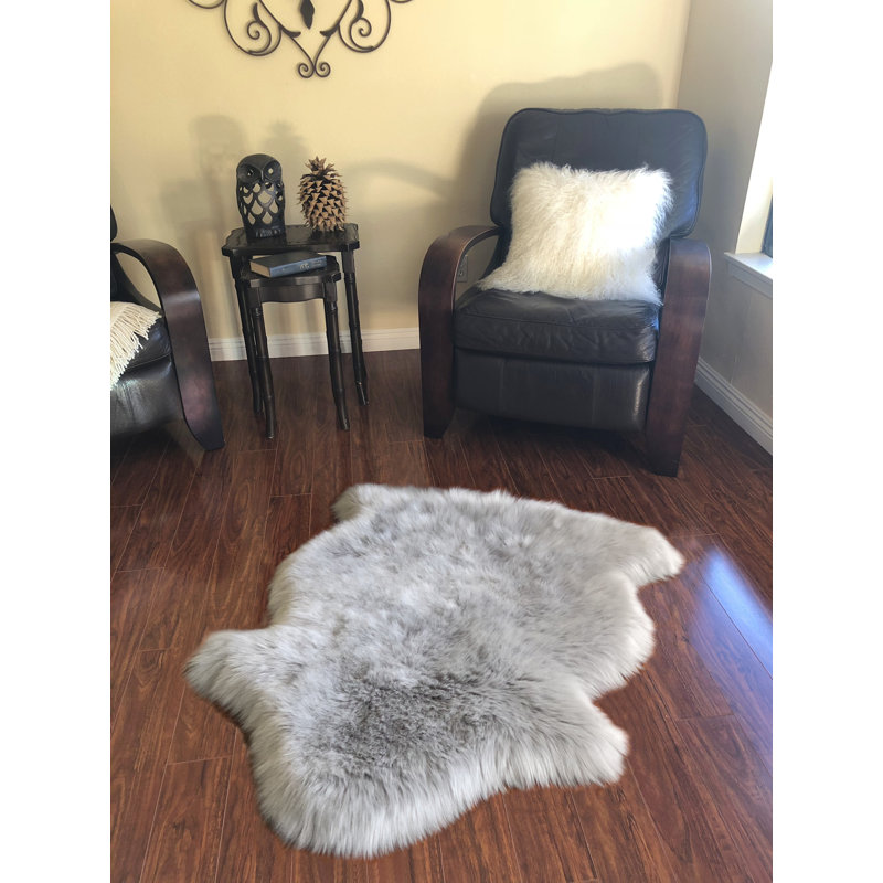 Whetsel Performance Sheepskin Indoor Rug, Novelty 2' x 3'