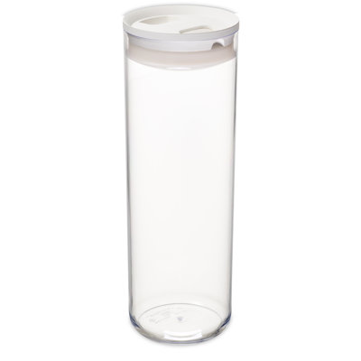 ClickClack Pantry Round Spaghetti 2.5 qt. Canister