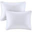Courtepointe double / grand blanc - 3 pièces, en microfibre réversible et en coton, prévient les odeurs avec le traitement, rembourrage en coton lavable, tissu, pour une chambre à coucher impeccable-117360932-117360935