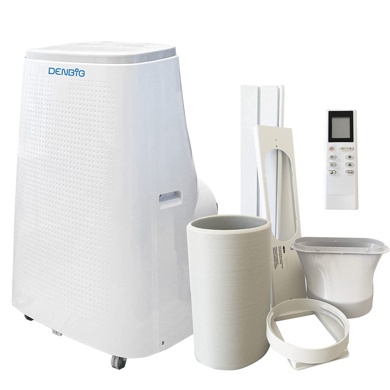 Climatiseur portatif 15 000 BTU pour 320 pieds carrés avec ventilateur à 2 vitesses et déshumidificateur