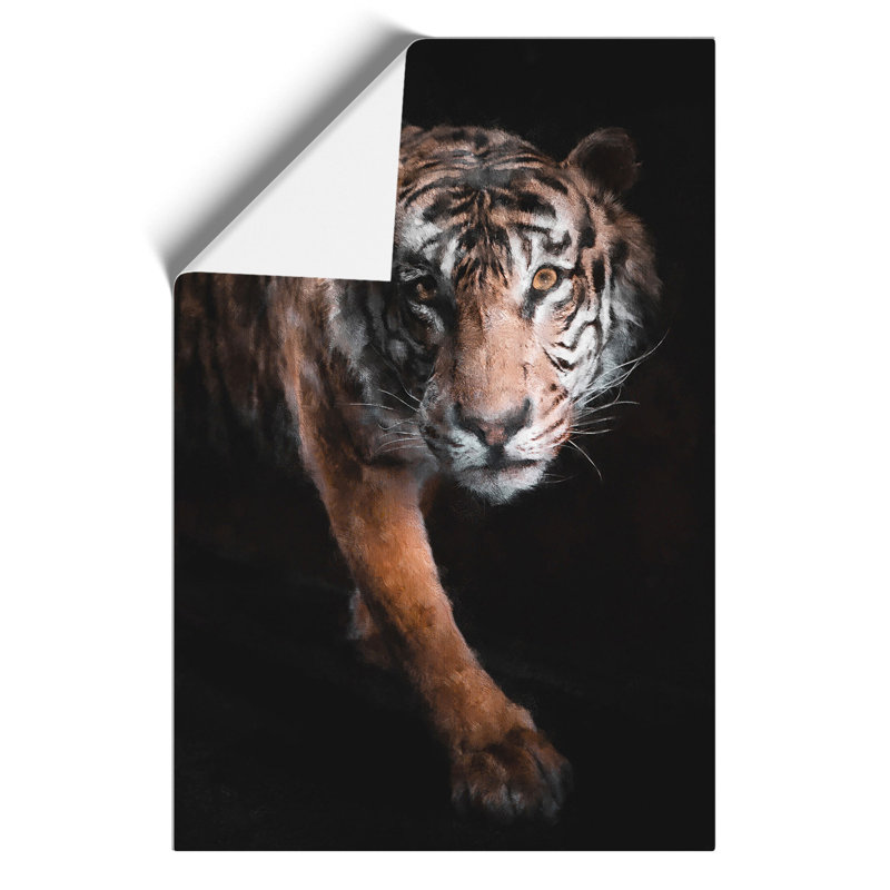 Prowling Tiger - No Frame Print, 59cm H x 42cm W x 0.1cm D