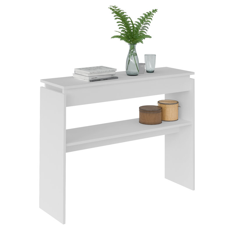 Giffard Sled Coffee Table with Storage, White