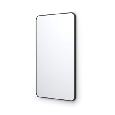 Premium Metal Frame Shatterproof Wall Mount Mirror - FM2