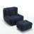 Bean Bag Chair, Comfortable Bean Bag For Adults , Super Soft Lazy Sofa Chair With Memory Foam And Ottoman, Indoor Modern Focus Bean Bag Chair For Living Room, Bedroom, Apartment-475784471