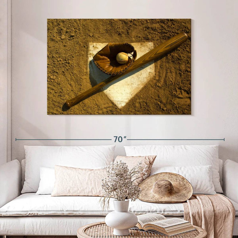 Sireci Baseball Play, 32" H x 48" W