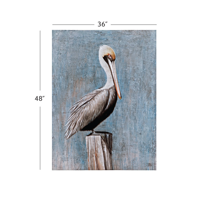 " Pelican " Painting Print