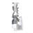 Mamadim Steel LED Armed Sconce-96149931-96149930