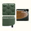 63.5cm Wide Round No Pattern Footstool Ottoman-299197913