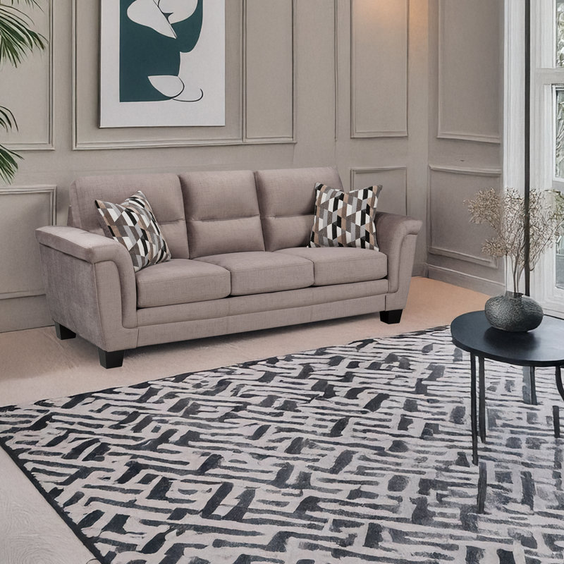 Canapé en tissu Beeston, taupe, Taupe, 3, H 40 po x l 89 po x P 35 po