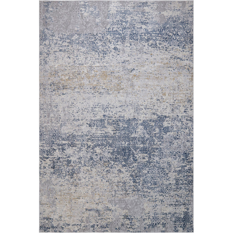 Fernon Abstract Indoor Rug, Rectangle 3'3" x 5'