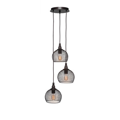 Luminaire suspendu 3 lumières Adkins Plexus
