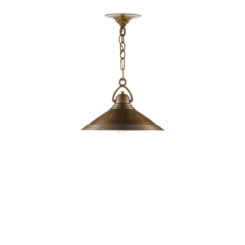 Luminaire suspendu conique à 1 lumière Weybright