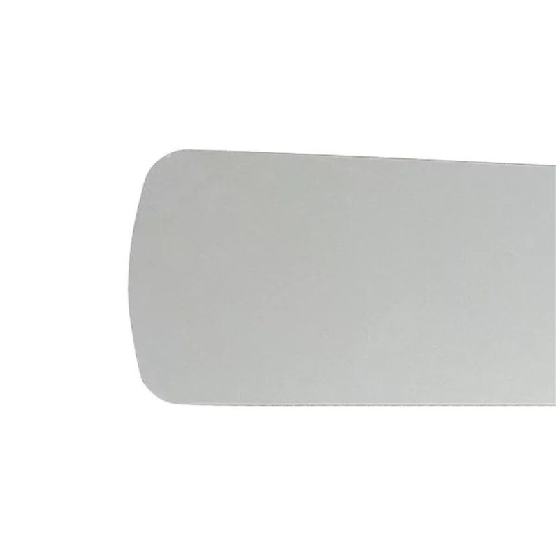Pales de ventilateur de plafond, Nickel satiné, H 0,13 po x l 16,73 po x P 5,25 po