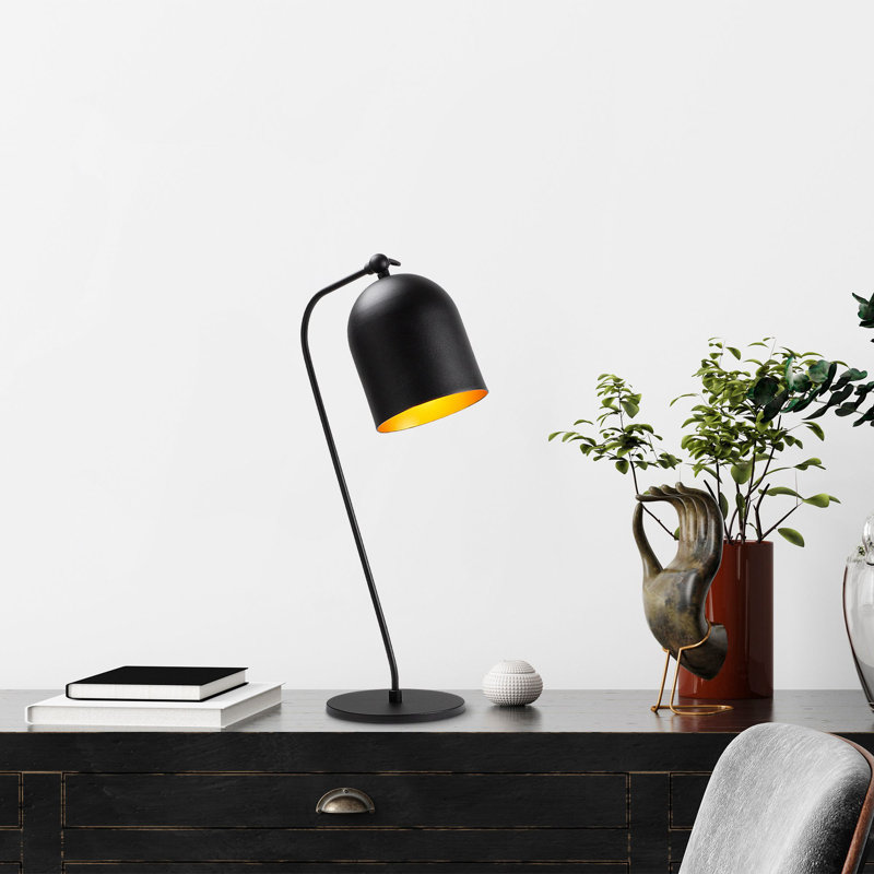 Lampe de bureau Dunadry, Noir / or