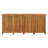 Ebern Designs Meradith 175cm W Water Resistant Acacia Solid Wood Deck Box in Brown