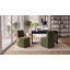 Fauteuil d'appoint rembourré avec roulettes Danielson-129753502