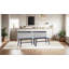 Banc en bois massif Modern Farmhouse Hadiya-99057899