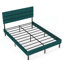 Base de lit plateforme grand lit - avec tête de lit, aucun sommier requis, rangement sous le lit de 14 po?-943447504-943447508
