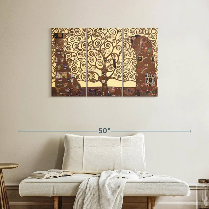 Harnek, l'arbre de vie, H 24 po x l 38 po