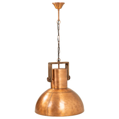 Sherlyn 1 - Light Gold Bell Pendant