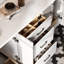 Meuble-lavabo ovale double de 73 pouces avec comptoir en quartz blanc pur de 1,5 pouce d'épaisseur.-1490856325-1490856320