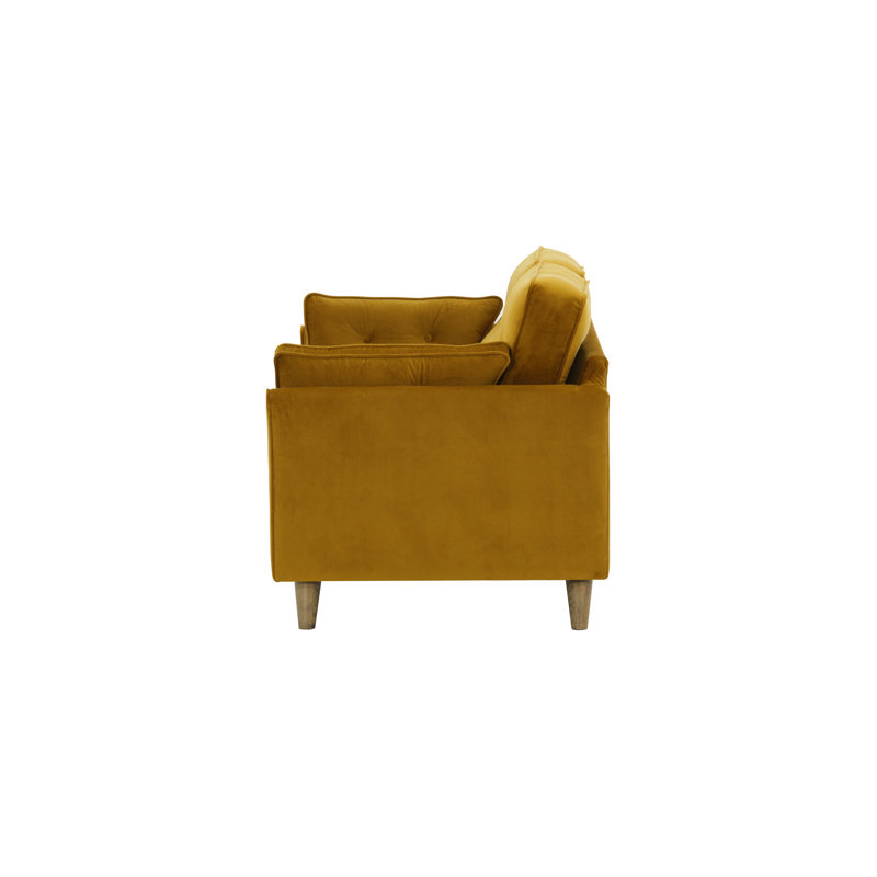 Julius Sofa, 3, Yellow