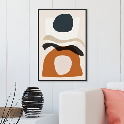 Abstrait La Afrique Meridionel - reproduction d'art sur toile