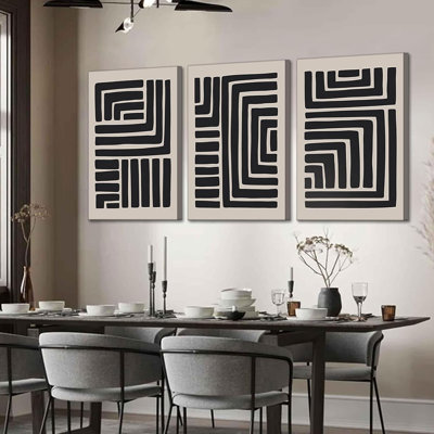 3 Piece Wrapped Canvas Print