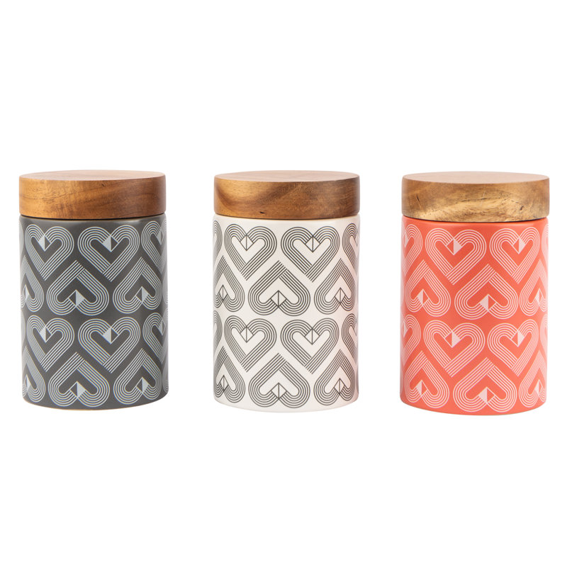 Vibe Ceramic / Porcelain Jar, White