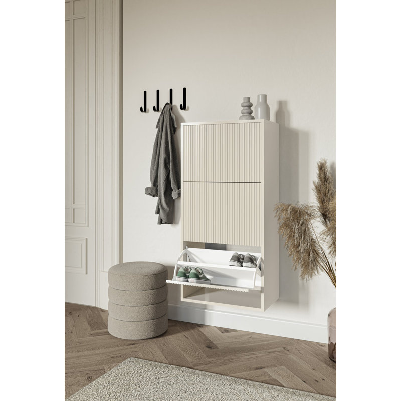 Celida 4 Pair Shoe Storage Cabinet