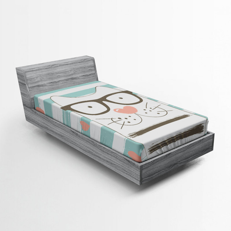 Microfiber Fitted Sheet, Twin Fitted Sheet