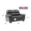 Causeuse Glory Furniture Marta G677-L, NOIR