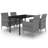 Rectangular 55.1" Long Dining Set with Cushions-62941893-48820131-32611705