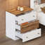 Table d'appoint en bois avec rangement