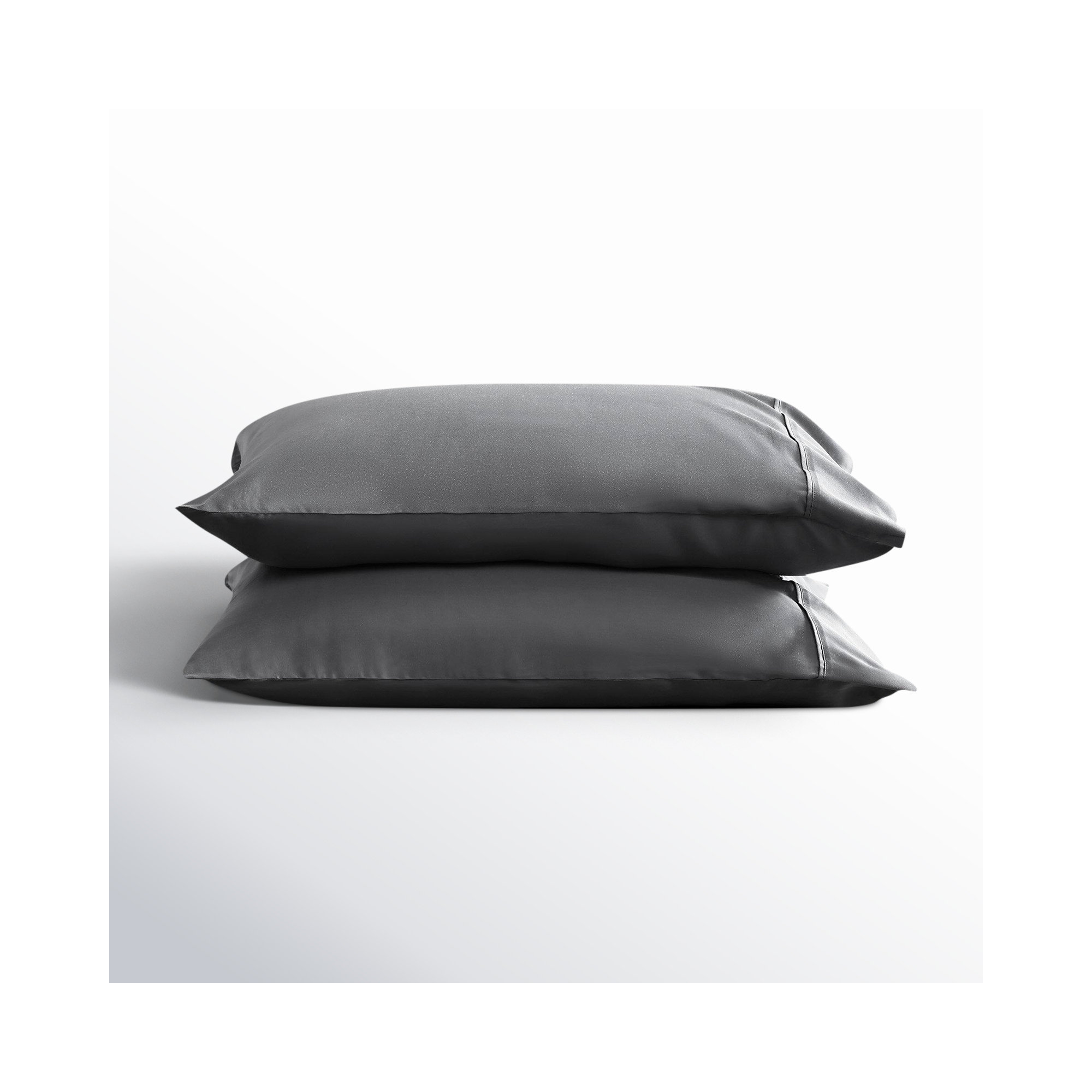 Laflin Sateen - Set of 2, Standard, Charcoal