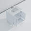 Meuble-lavabo blanc 30 po X P 22 po D, plateau en marbre de culture et robinet-117978850
