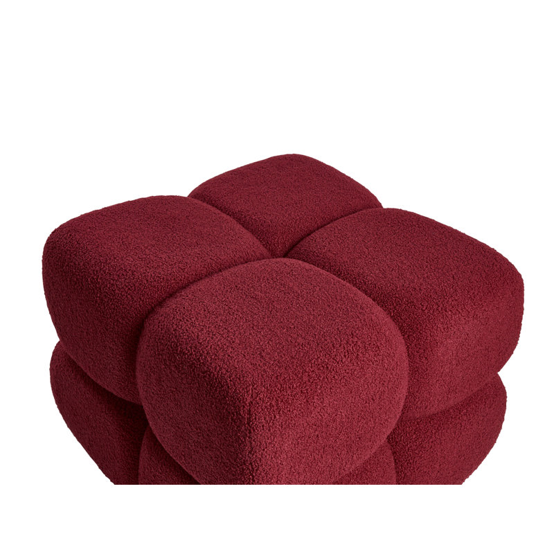 Ottoman, Boucle, Red