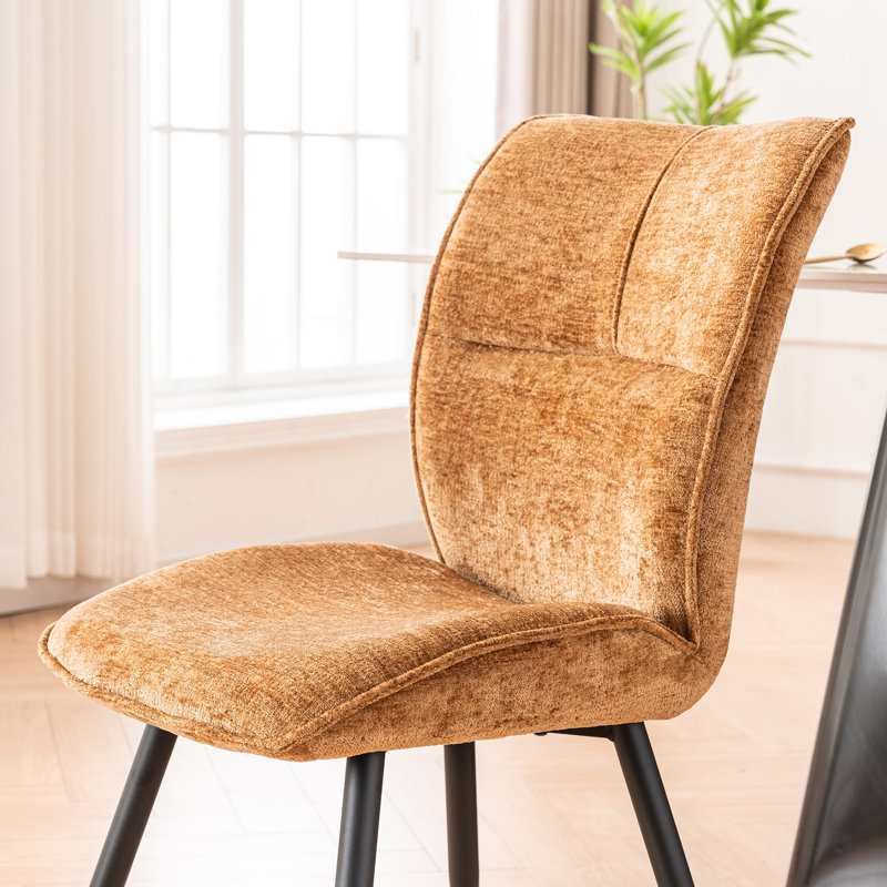 Chaise d'appoint Pirali, Brun