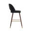Tabouret de bar en velours Loganville-1871528024