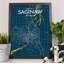 Saginaw - No Frame Print-475544005