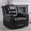 Fauteuil inclinable à bascule pivotant à 360 ° - manuel, large accoudoir, salon / chambre à coucher-206202184