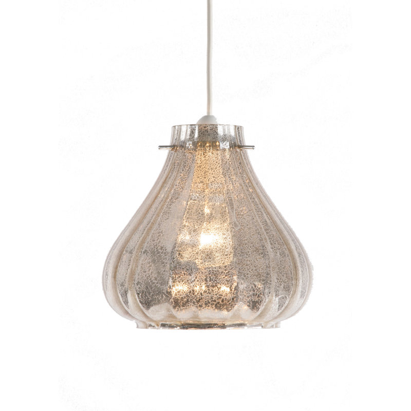 Keto 19.3cm H Glass Novelty Pendant Shade ( Spider ) in Clear