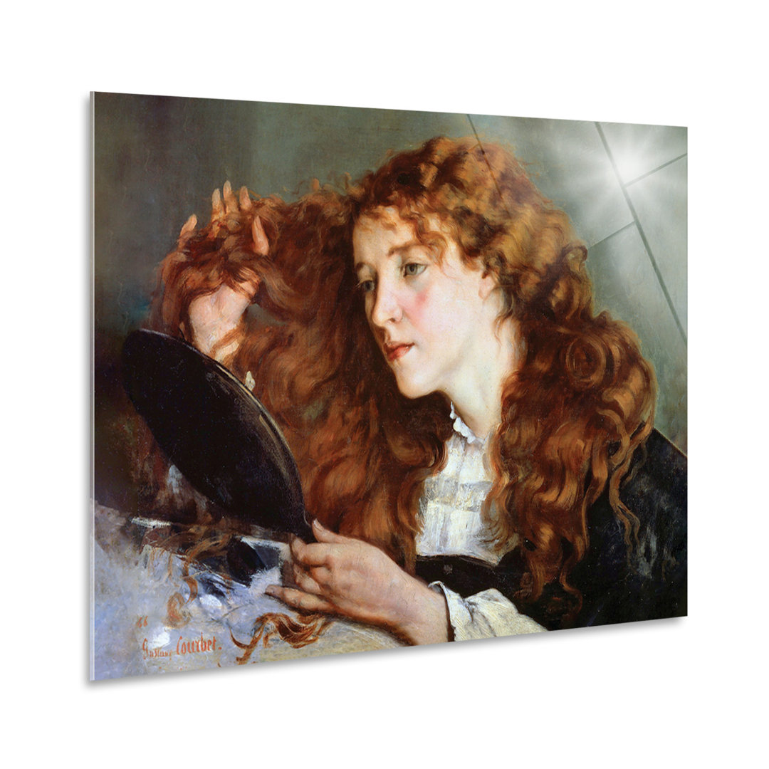 Wandbild Jo the Irish Beauty von Gustave Courbet