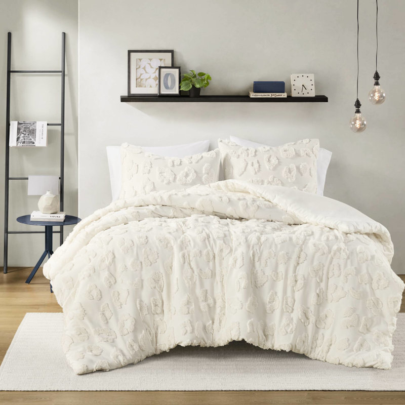 Édredon en chenille simple / simple TG avec rembourrage - texture douce, envers en microfibre, rembourrage 100% textile