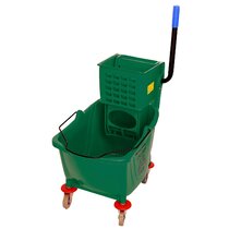 Mop Bucket With Wood Roller